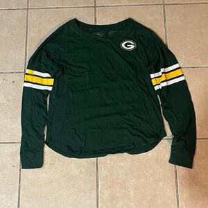 Nfl Women's Green T-shirt